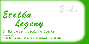 etelka legeny business card